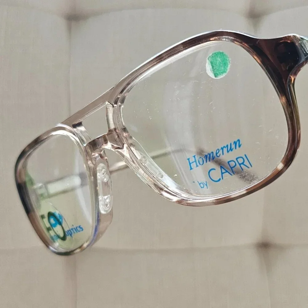 Homerun by Capri Youth Eyeglasses Frame Brown Marble 48[]18 130 Glasses Eyewear